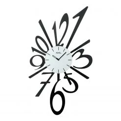 AMS Horloge murale La Calera - Quartz - Noir