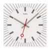 AMS Horloge murale Gerroa - Quartz - Blanc / Gris