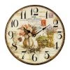 AMS Horloge murale Blumenau - Quartz - Multicolore