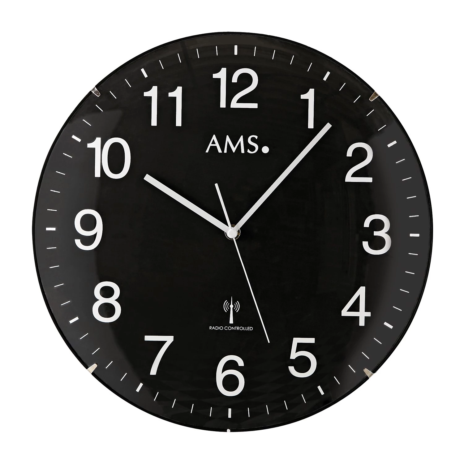 AMS Horloge murale Stege - Horloge - Noir / Blanc 1 AMS Horloge murale Stege - Horloge - Noir / Blanc