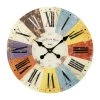 AMS Horloge murale Amparo - Quartz - Multicolore