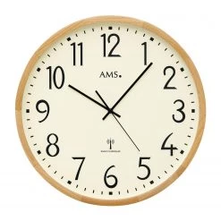 AMS Horloge murale Venado - Horloge - Hêtre