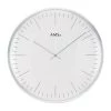 AMS Horloge murale Myponga - Quartz - Argenté