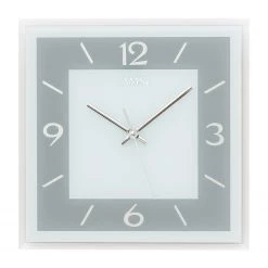 AMS Horloge murale Plataforma - Quartz - Gris clair