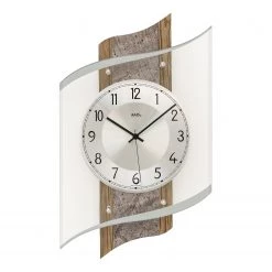 AMS Horloge murale Garcia - Horloge - Marron
