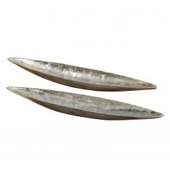 Boltze Coupes décoratives Phöni x (lot de 2) - Aluminium