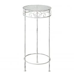 Boltze Sellettes Lilli rondes (lot de 3) - Fer - Gris -Pas Cher Décoration Magasin 1000189147 191002 06121500205 DETAILS P000000001000189147