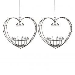 Boltze Suspensions plante Broder (lot de 2) - Fer