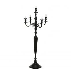 Boltze Chandelier Victoria II - Aluminium - Noir