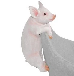 Twentyfour Figurine Olli - Polyrésine - Rose