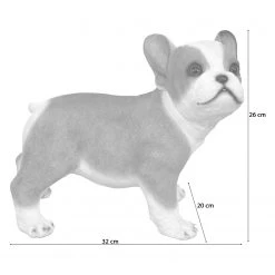 Twentyfour Figurine Chien - Polyrésine - Marron / Blanc 5 Twentyfour Figurine Chien - Polyrésine - Marron / Blanc -Pas Cher Décoration Magasin 1000194528 191115 07543000155 SKETCH DETAILS P000000001000194528 sketch