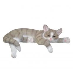 Twentyfour Figurine Kittery - Polyrésine - Gris / Blanc