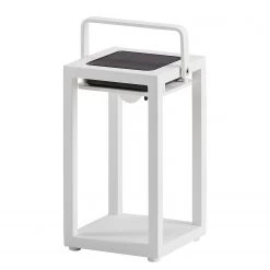 Best Freizeitmöbel Lanterne solaire Cloyd I - Aluminium - Blanc
