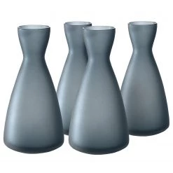 Leonardo Vase Milano (4er-Set) - Verre - Bleu