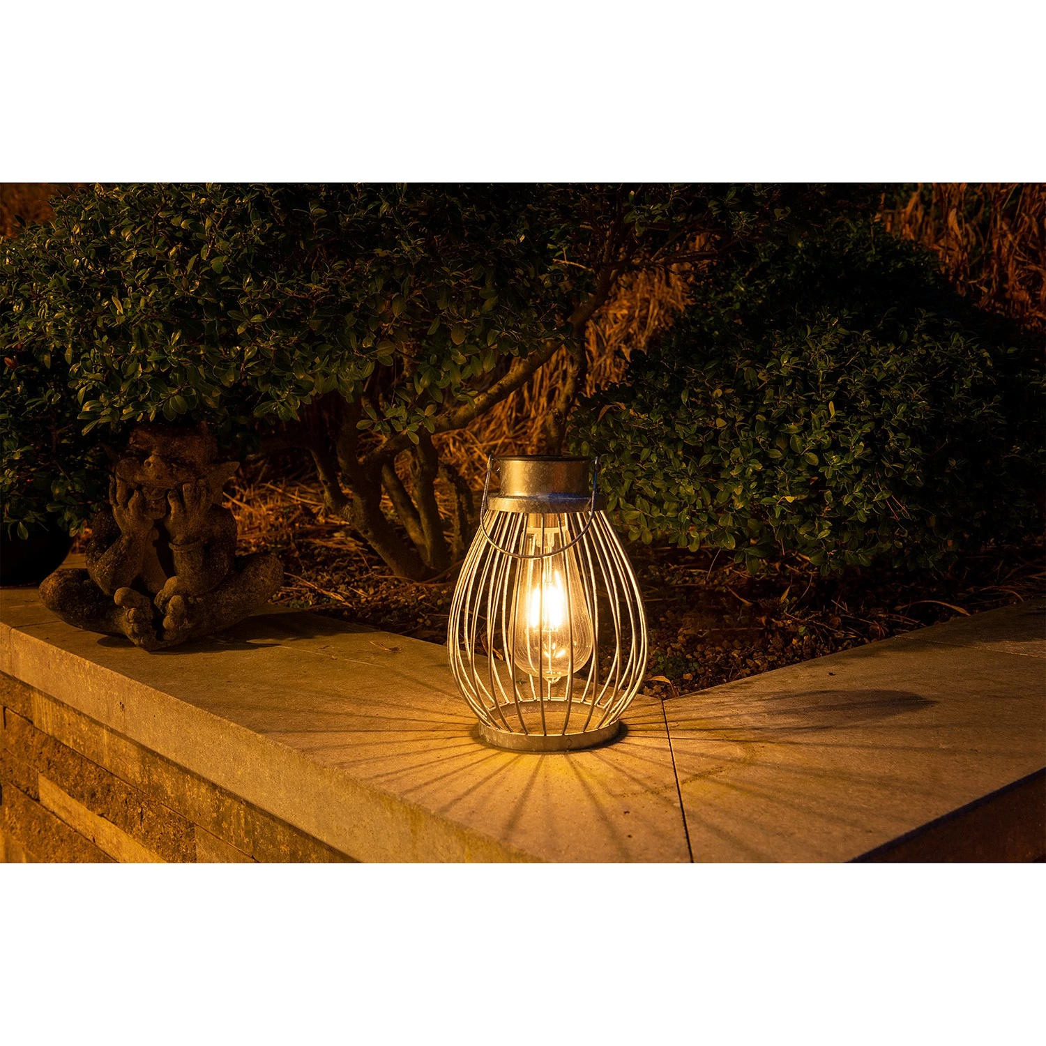 Näve Borne éclairage extérieur Ogwell - Verre transparent / Aluminium - 1 ampoule 2 Näve Borne éclairage extérieur Ogwell - Verre transparent / Aluminium - 1 ampoule – Image 2