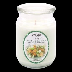 Candle-Lite Company Bougie parfumée Cucumber & Cantaloupe - 538 Gramm