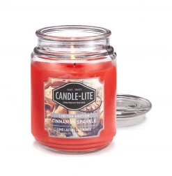 Candle-Lite Company Bougie parfumée Cinnamon Sparkle - 510 Gramm