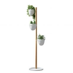 Umbra Porte plante Floristand - Acier / Hêtre massif - Multicolore