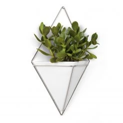 Umbra Vase mural Trigg - Blanc / Nickel 14 Umbra Vase mural Trigg - Blanc / Nickel -Pas Cher Décoration Magasin 1000220480 200817 10393600007 DETAILS P000000001000220480