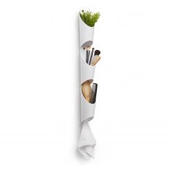 Umbra Vases muraux Floralink (lot de 3) - Polypropylène / Acier - Blanc -Pas Cher Décoration Magasin 1000220558 200817 10410600518 DETAILS P000000001000220558