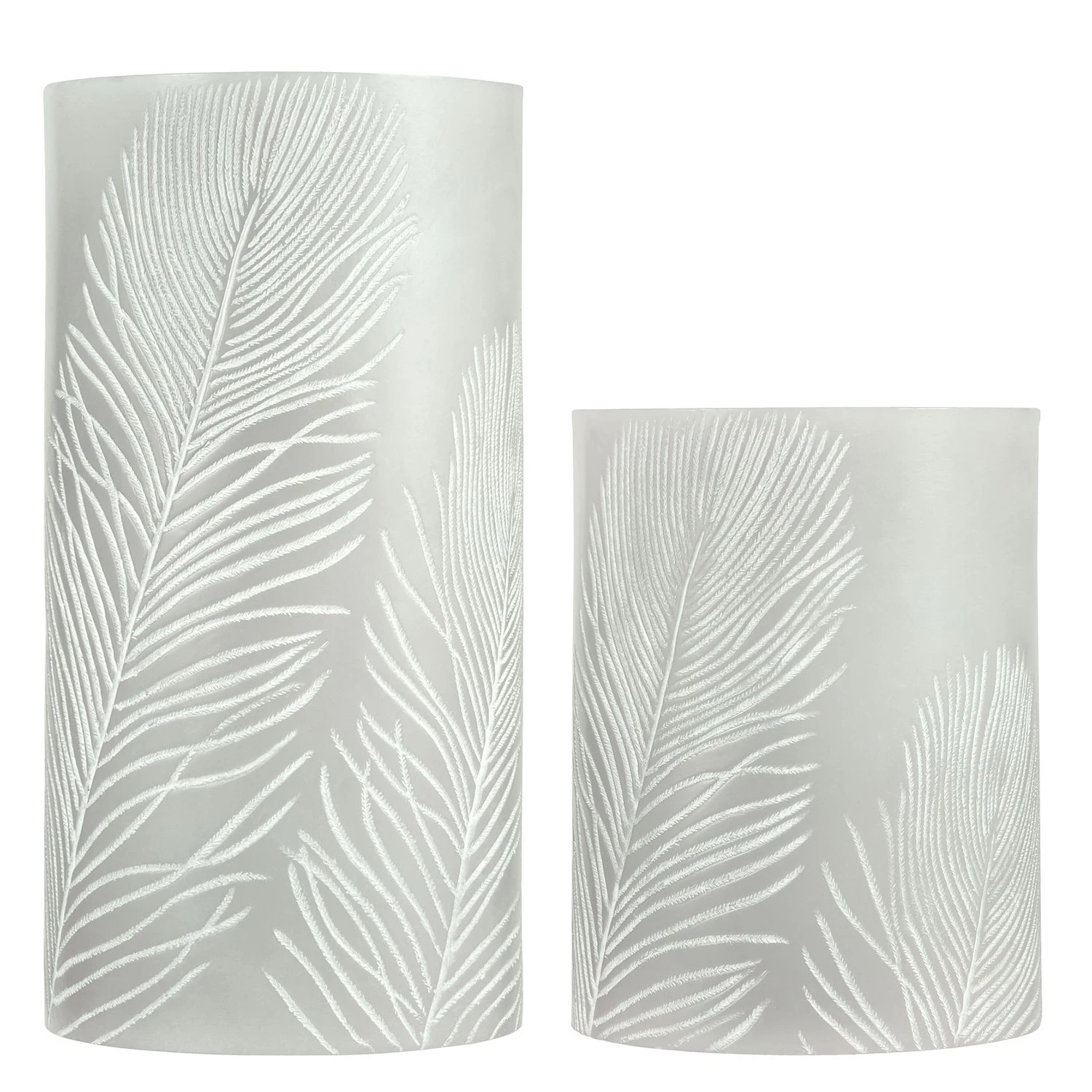 Pauleen Bougies en cire Cosy Feather (lot de 2) - Cire - 2 ampoules 4 Pauleen Bougies en cire Cosy Feather (lot de 2) - Cire - 2 ampoules – Image 4