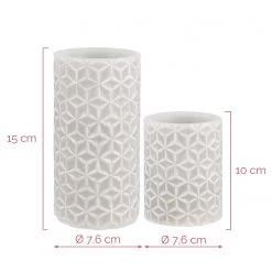 Pauleen Bougies en cire Cosy Ornament (lot de 2) - Cire - 2 ampoules -Pas Cher Décoration Magasin 1000229348 201111 13034500127 SKETCH DETAILS P000000001000229348 sketch
