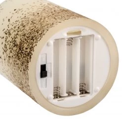 Pauleen Bougies en cire Gold Glitter (lot de 2) - Cire - 2 ampoules -Pas Cher Décoration Magasin 1000229362 201111 13044300185 DETAILS P000000001000229362