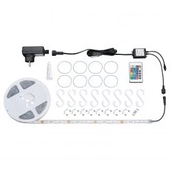 Briloner Bande lumineuse Led Superline - Polycarbonate / Fer - 150 ampoules