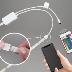 Briloner Bande lumineuse Wifi - Polycarbonate / Fer - 150 ampoules 12 Briloner Bande lumineuse Wifi - Polycarbonate / Fer - 150 ampoules -Pas Cher Décoration Magasin 1000231233 201118 12380100135 DETAILS P000000001000231233