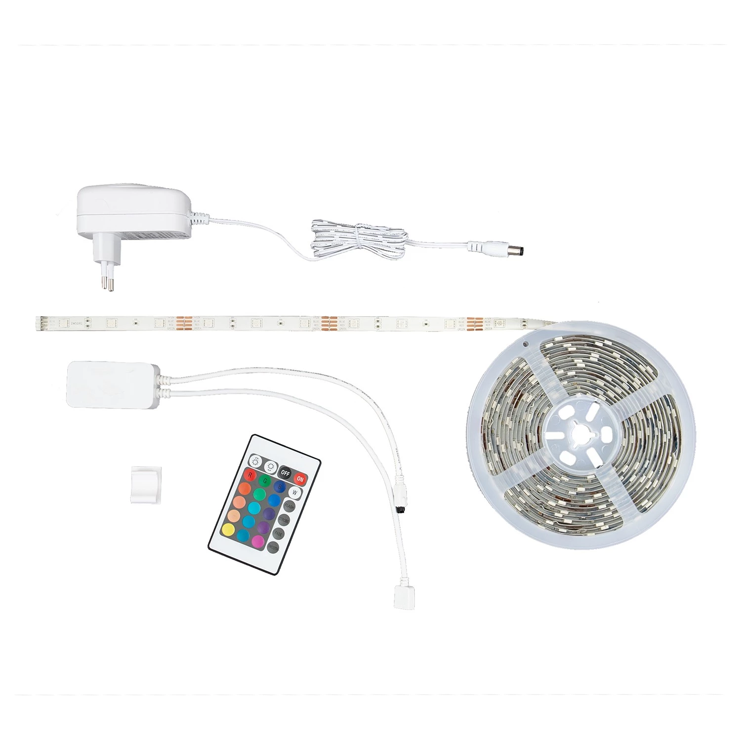 Briloner Bande lumineuse Wifi - Polycarbonate / Fer - 150 ampoules 1 Briloner Bande lumineuse Wifi - Polycarbonate / Fer - 150 ampoules