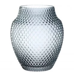 Leonardo Vase Poesia II - Verre - Bleu