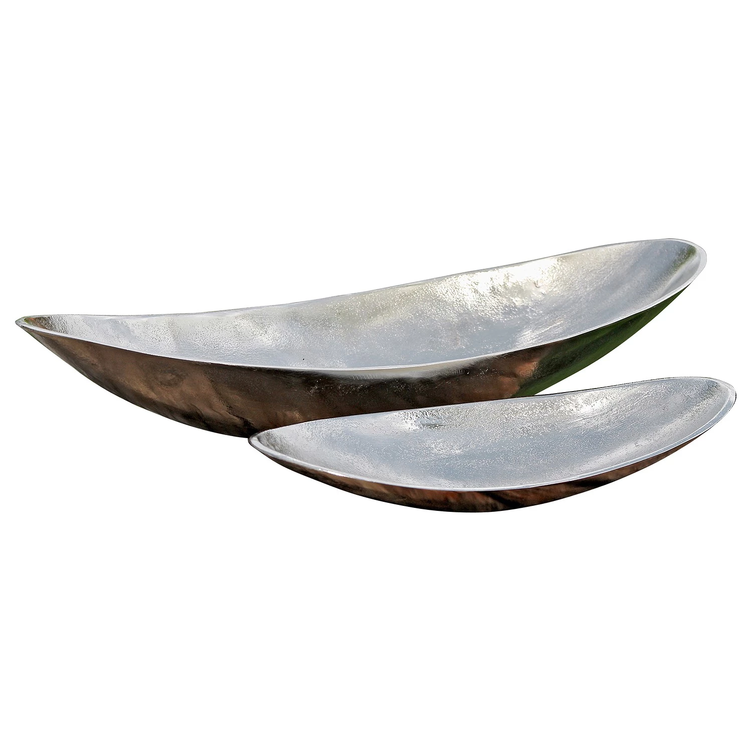 Boltze Coupes Phénix (2 éléments) - Aluminium - Argenté 1 Boltze Coupes Phénix (2 éléments) - Aluminium - Argenté