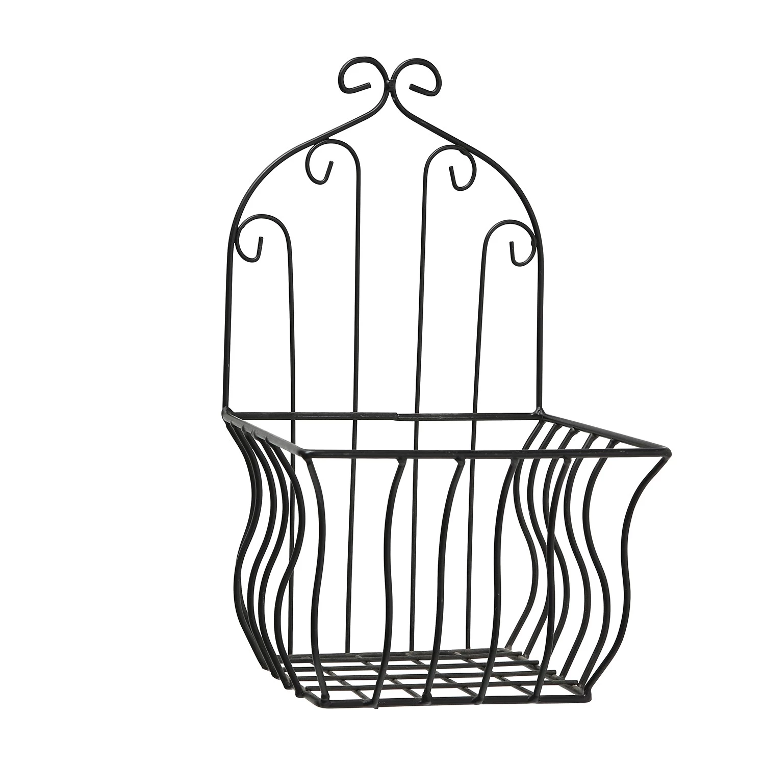 Boltze Suspensions plante Korb (2 éléments) - Fer - Noir 5 Boltze Suspensions plante Korb (2 éléments) - Fer - Noir – Image 5
