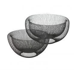 Boltze Coupes Seoul IV (2 éléments) - Fer - Noir -Pas Cher Décoration Magasin 1000236356 210202 12472600108 DETAILS P000000001000236356