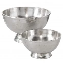 Boltze Coupes Flaire (2 éléments) - Aluminium - Argenté -Pas Cher Décoration Magasin 1000236369 210202 12473000174 DETAILS P000000001000236369