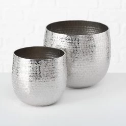 Boltze Pots de fleur Detroit (2 éléments) - Aluminium - Argenté 9 Boltze Pots de fleur Detroit (2 éléments) - Aluminium - Argenté -Pas Cher Décoration Magasin 1000236372 210202 12473800192 MOOD DETAILS P000000001000236372 mood