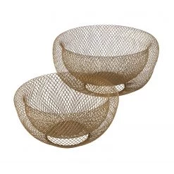 Boltze Coupes Seoul III (2 éléments) - Zinc - Doré -Pas Cher Décoration Magasin 1000236420 210202 12475800376 DETAILS P000000001000236420