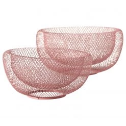 Boltze Coupes Seoul I (2 éléments) - Zinc - Rose