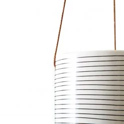 Boltze Pots de fleur Sannie (2 éléments) - Dolomite - Noir / Blanc -Pas Cher Décoration Magasin 1000236482 210202 12490200571 DETAILS P000000001000236482