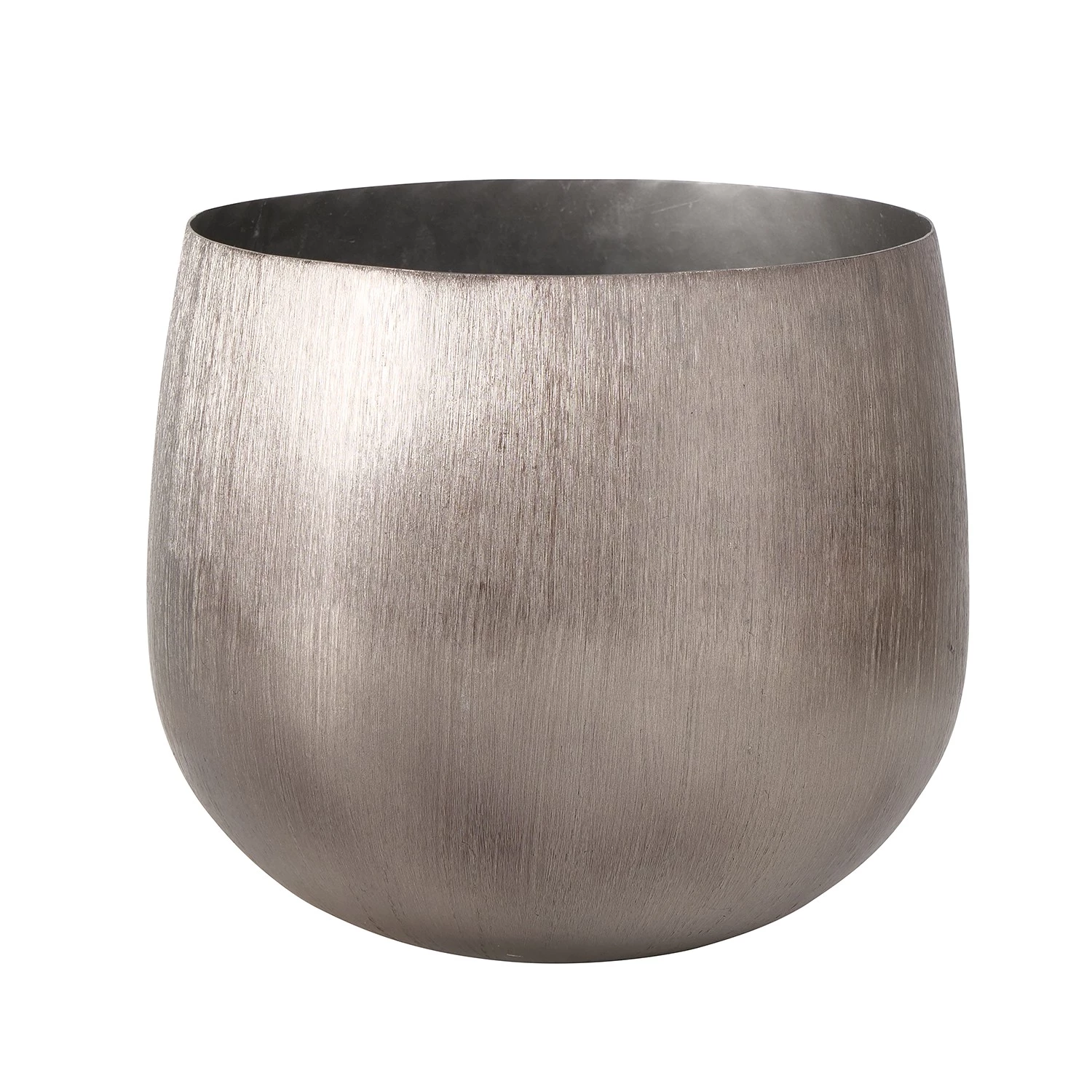 Boltze Pots de fleur Golia I (3 éléments) - Aluminium - Graphite 2 Boltze Pots de fleur Golia I (3 éléments) - Aluminium - Graphite – Image 2