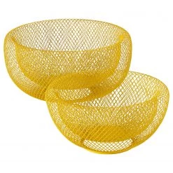 Boltze Coupes Seoul II (2 éléments) - Fer - Jaune