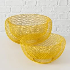 Boltze Coupes Seoul II (2 éléments) - Fer - Jaune 7 Boltze Coupes Seoul II (2 éléments) - Fer - Jaune -Pas Cher Décoration Magasin 1000236611 210202 12513800989 MOOD DETAILS P000000001000236611 mood