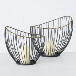 Boltze Coupes Yoko II (2 éléments) - Fer - Noir -Pas Cher Décoration Magasin 1000236624 210202 12514201037 MOOD DETAILS P000000001000236624 mood