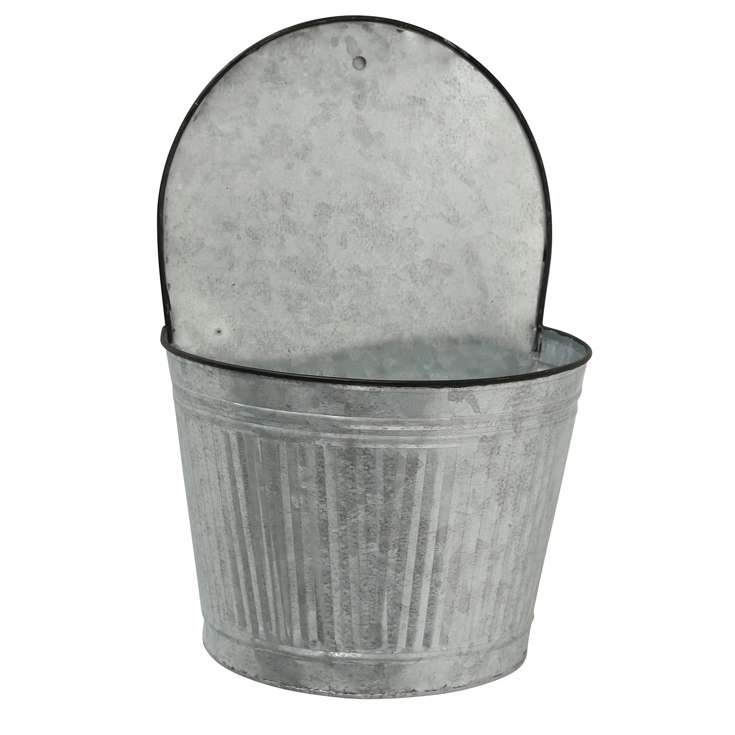 Boltze Pots de fleur Cottage II (3 éléments) - Zinc - Gris 2 Boltze Pots de fleur Cottage II (3 éléments) - Zinc - Gris – Image 2