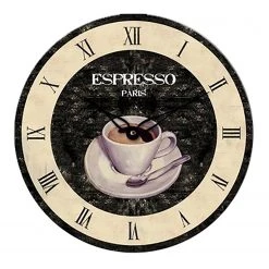 Technoline Horloge murale WT 1015 Café - Multicolore