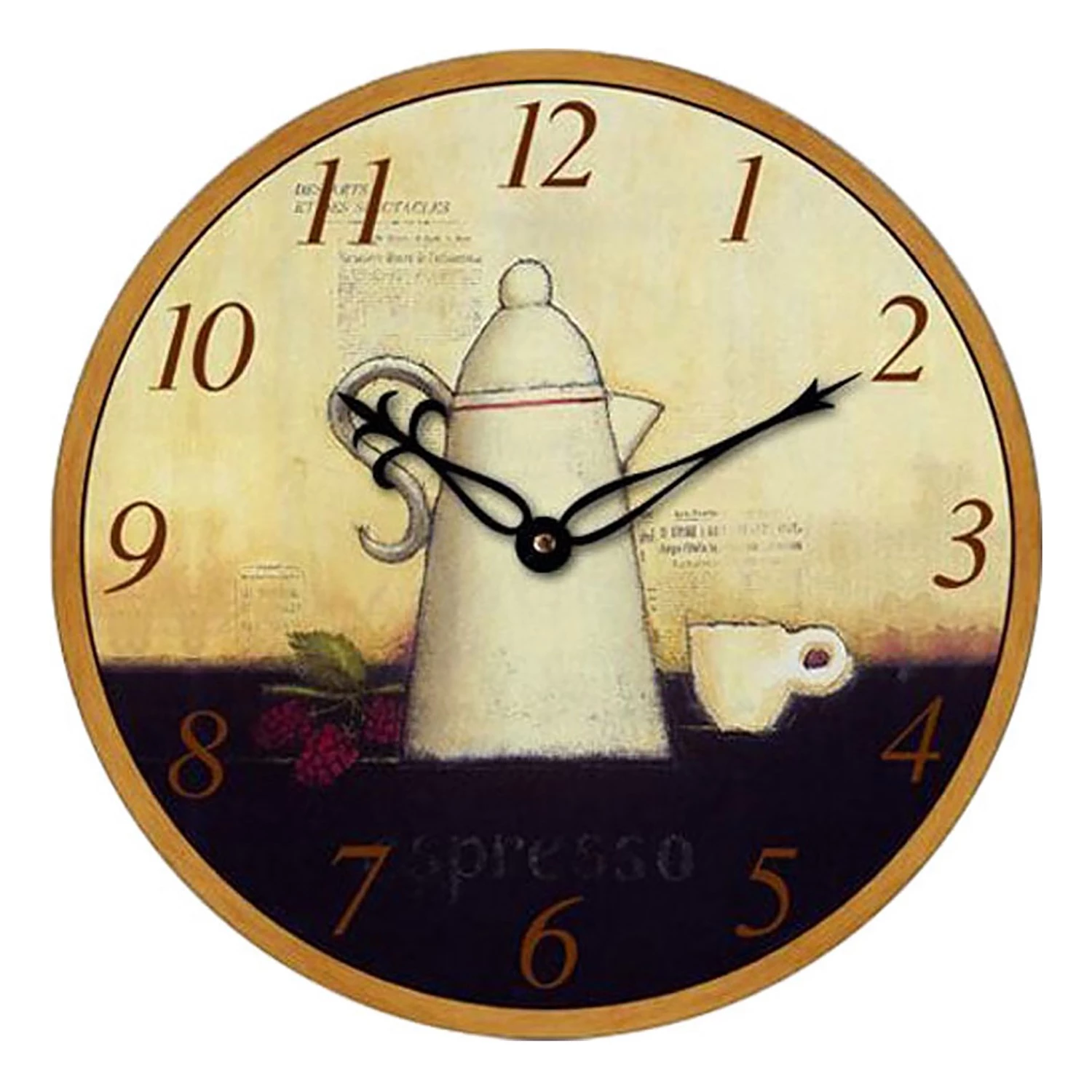 Technoline Horloge murale WT 1013 Kaffeekanne - Multicolore 1 Technoline Horloge murale WT 1013 Kaffeekanne - Multicolore