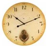 Technoline Horloge murale WT 1020 - Jaune / Marron