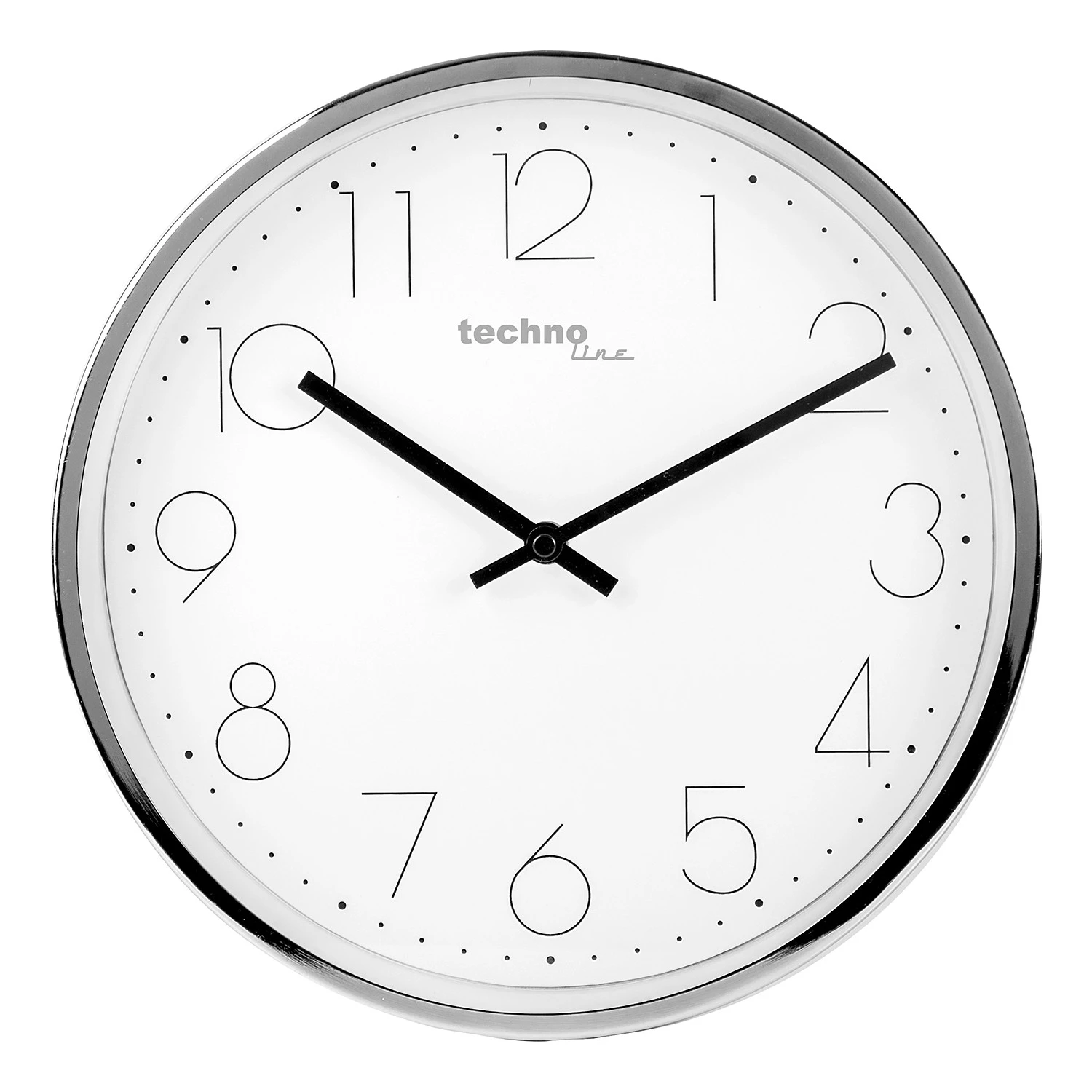 Technoline Horloge murale WT 7210 - Matière plastique - Argenté 1 Technoline Horloge murale WT 7210 - Matière plastique - Argenté