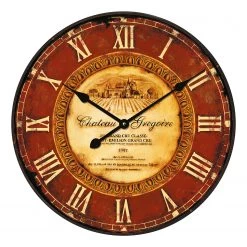 Technoline Horloge murale WT 1511 - Marron
