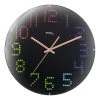 Technoline Horloge murale WT 7410 - Matière plastique / Verre - Multicolore